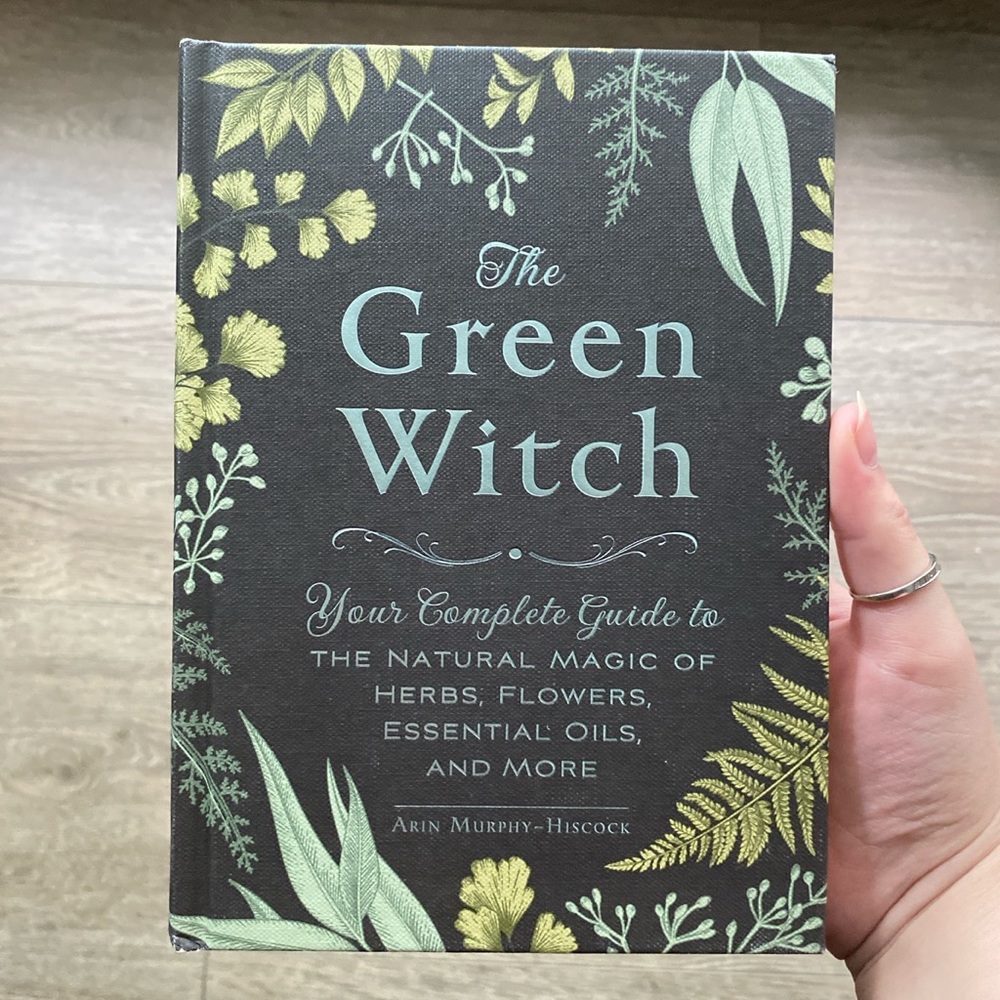 The Green Witch Hardcover Book-Arin Murphy-Hiscock